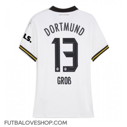 Dres Borussia Dortmund Pascal Gross #13 Tretina pre Ženy 2024-25 Krátky Rukáv